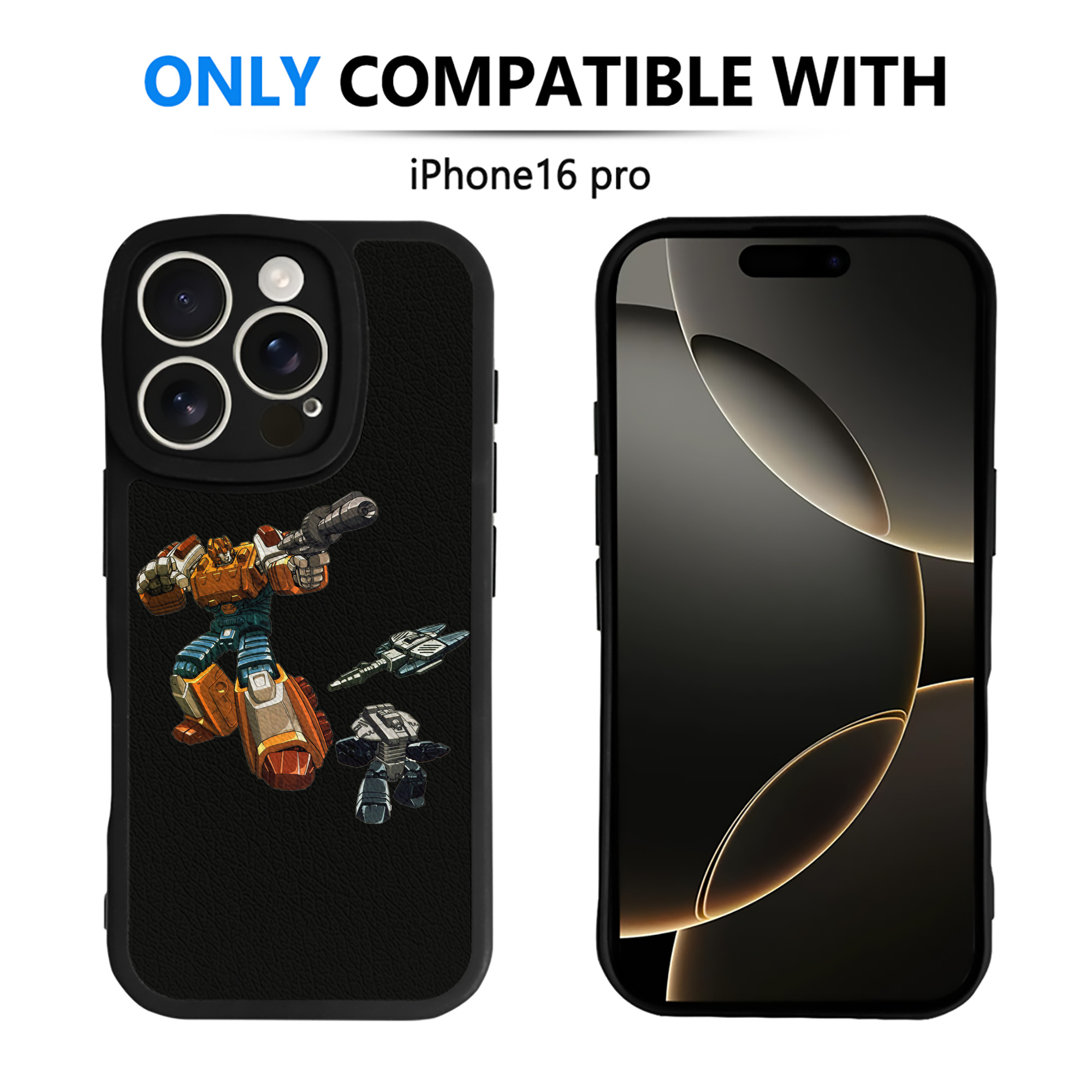 （画像用）  【iPhone 16シリーズ対応】シリコンスマホケース（レザー調） 材質：シリコン
